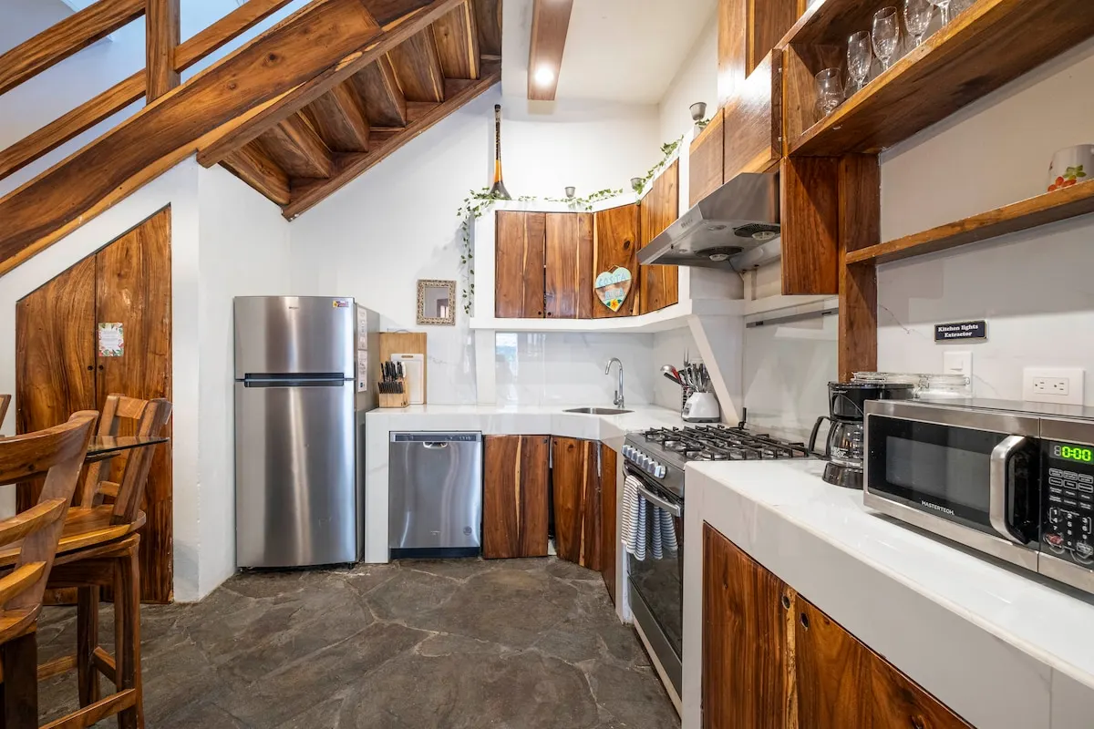 Kitchen complete with all new stainless steal appliances